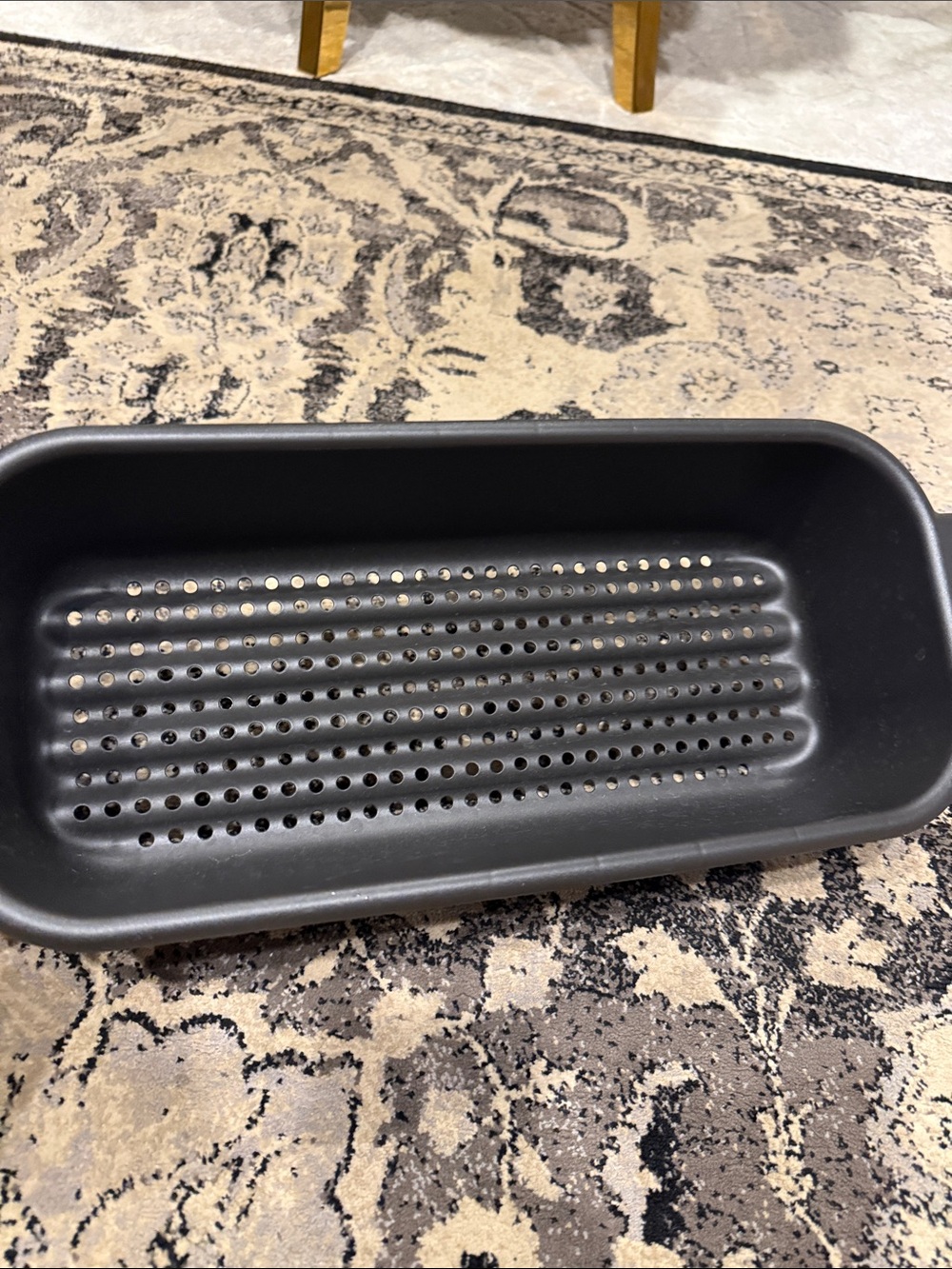 IKEA Black Plastic Drain/Broccoli Steamer Basket